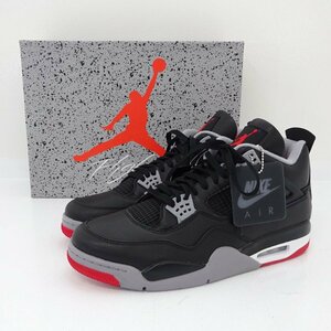 ★未使用★【箱傷み大】NIKE(ナイキ) AIR JORDAN 4 RETRO エア ジョーダン レトロ スニーカー 31.0cm US13 FV5029-006★【AP126】