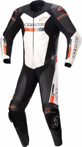 サイズ US 46 / EU 56 - ブラック/ホワイト/レッド - ALPINESTARS アルパインスターズ GP Force Chaser 1ピース スーツ