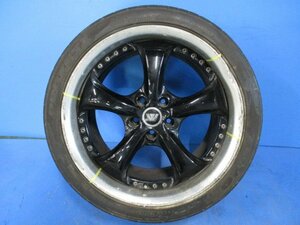 ランボルギーニ ガヤルド WORK 19インチ 11J +47 PCD112 5穴 ハブ径約56ミリ 295/30ZR19 タイヤ ホイール 1本 深リム (g069205)