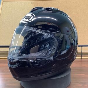 アライ RX-7X フルフェイスヘルメット Arai グラスブラック　Lサイズ