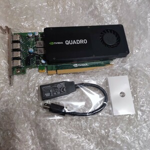 NVIDIA Quadro k1200 4GB 4K 4画面 LP ロープロファイル グラフィックカード ビデオボード
