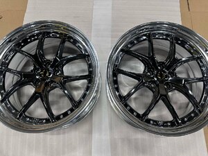 21インチ　 AIMGAIN エイムゲイン GTM 　2本セット！！　9.5J+35　5穴PCD114.3 　【美品中古・本数限定】　超特価品　