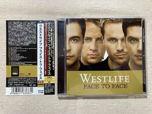 Westlife ウエストライフ◆Face To Face フェイス・トゥ・フェイス【日本盤：帯付き】「ユー・レイズ・ミー・アップ」 ダイアナ・ロス