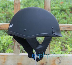 バイクヘルメット 夏用大人気 ハーフヘルメット 半帽ヘルメットM-XXLサイズ選択可能A