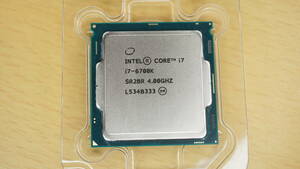 【LGA1151・倍率可変・フルスペックコア】Intel インテル Core i7-6700K プロセッサ－