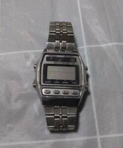 SEIKO セイコー Silver Wave シルバーウェーブ ソーラー クォーツ デジタル SS メンズ A557-5000 ジャンク