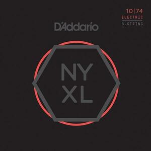 ★D’Addario NYXL1074 8弦ギター用 L.T/H.B 10SET★新品/メール便