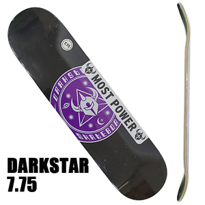 ダークスター スケートボード デッキ DARK STAR COSMIC RHM BLACK/BURGANDY 7.75 DECK スケボーSK8 [返品、交換及びキャンセル不可]