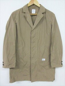 BEDWIN 3B FLY FRONT CHESTER COAT BYRNE コート ベージュ 2 正規品 / 19247