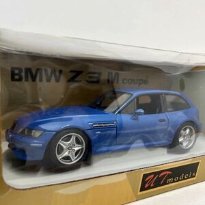 UT models 1/18 BMW Z3 M COUPE Blue クーペ エストリルブルー ミニカー モデルカー
