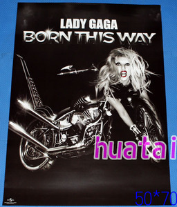 LADY GAGA レディー・ガガ BORN THIS WAY 告知ポスター