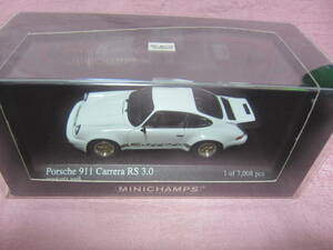 ミニチャンプス 1/43 PORSHE 911 Carrera RS 3.0 1974 White