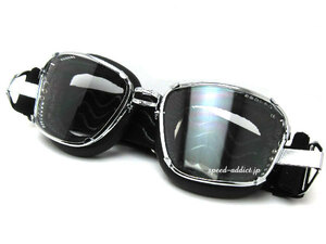 baruffaldi INTE 259 GOGGLE BLACK/バルファルディインテ259ゴーグル黒ブラックレトロクラシックカーオープンカー二眼piaggioピアジオvespa