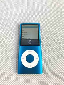 S5140○Apple アップル iPod nano アイパッド ナノ 第4世代 8GB A1285/MB732J ポータブルオーディオプレーヤー リセット済 訳あり 240502