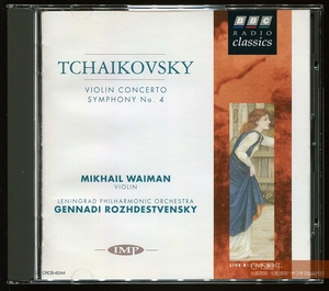 KTYT2404-159＞BBC Radio Classics◇ロジェストヴェンスキー＆レニングラードpo／チャイコフスキー：交響曲 第４番 1971年ライヴ録音