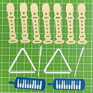 （2785C）ミュージック　楽器★カット