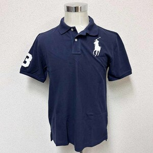 新品 POLO RALPH LAUREN ポロラルフローレン ビッグポニーポロシャツ ネイビー ボーイズMサイズ