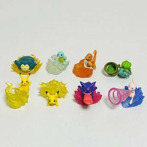 【美品】Re-MeNT リーメント ポケットモンスター デスクでお役立ちフィギュア 8個セット ピカチュウ ゲンガー フシギダネ ヒトカゲ etc.