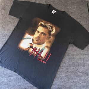 1995年映画se7ne SE7EN セブン　ブラッドピット　tシャツL