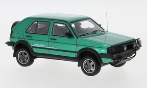 1/43 フォルクスワーゲン ゴルフ カントリー メタリック グリーン 緑 VW Golf II Country metallic green 1990 1:43 Neo 梱包サイズ60