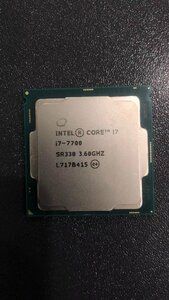 CPU インテル Intel Core I7-7700 プロセッサー 中古 動作未確認 ジャンク品 - A71