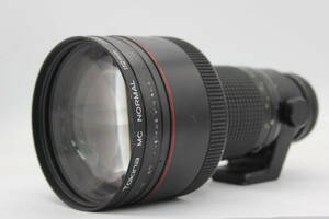 【訳あり品】 トキナー Tokina AT-X SD 300mm F2.8 キャノンFDマウント レンズ s6587