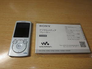 1円～最落無ソニーウォークマン　NW-S764　ホワイト　8GB