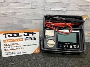 013♪おすすめ商品♪HIOKI 日置 絶縁抵抗計 IR4052 通電のみ確認