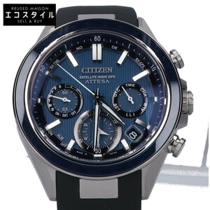 新品同様 CITIZEN シチズン CC4050-18L F950 ACT Line ATTESA アクトライン アテッサ ウレタンバンド エコ・ドライブ電波 腕時計