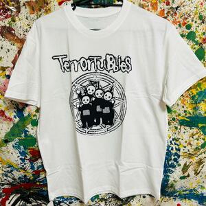 テレタビーズ 卍 アバンギャルド Tシャツ 半袖 メンズ 新品 個性的 白 ホワイト ティーシャツ 前衛的 DOPE XL 2XL