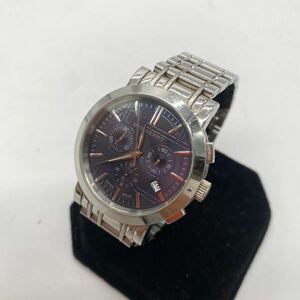 2404F5 BURBERRY BU1360 バーバリー メンズクォーツ腕時計 QZ 現状品