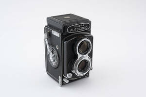 MINOLTA AUTOCORD 二眼レフカメラ 名機 ROKKOR 75mm f3.5 中判フィルム