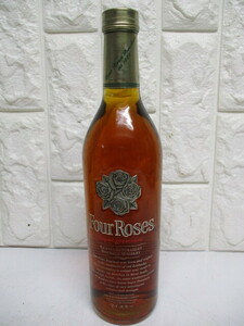 P45/古酒 未開栓 Four Roses（フォアローゼズ）スーパー プレミアム 43% 750ml 