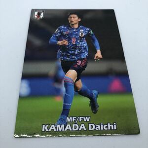 サッカー日本代表チームチップス 2022 レギュラーカード 27 MF/FW 鎌田大地