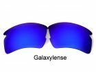 オークリー フラック 2.0 XL 用 Galaxy カスタム偏光レンズ BLUE Color Polarized 新品 Galaxy Lenses Flak 2.0 XL 