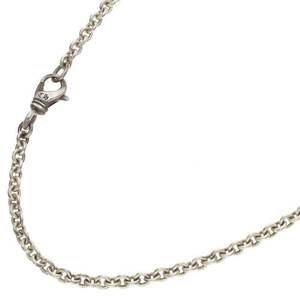 クロムハーツ Chrome Hearts NE CHAIN 18/NEチェーン18inch サイズ:18inch シルバーネックレス 中古 SS07