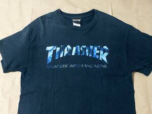 THRASHER M Tシャツ カットソー トップス SKATEBOARDING MAGAZINE スケートボード スケボー スラッシャーマガジン