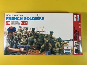 エッシー 1/72 フランス兵 French soldiers ESCI 205
