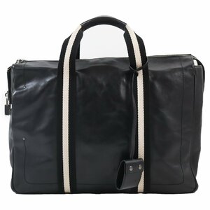 【ドンドン見直し】良品●BALLY バリー TAPRUS AYHL トレインスポッティング レザー 鍵付き ビジネスバッグ ブリーフケース 黒 メンズ