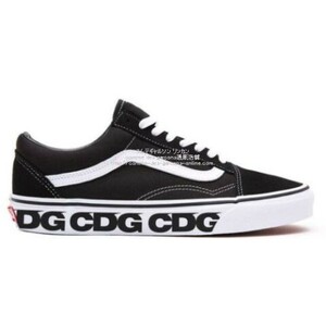 ■新品タグ付■23㎝■コムデギャルソンCDG限定 VANS オールドスクール(OLD SKOOL) スニーカー コムデギャルソン限定コラボ■国内正規品