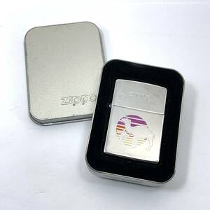 【限定 非買品】1997年製 ZIPPO CAMEL Dessert Sunset USA製 シルバー キャメル デザート サンセット ラクダ タバコ ライター ジッポ