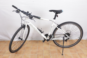 【ジャンク品】Bianchi C-SPORT1 SHIMANO 700×38C 28インチ ビアンキ クロスバイク 自転車 サイクリング フレーム約48cm 010JSMJH85