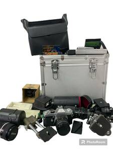 カメラ　備品　まとめ売り　一眼レフカメラ レンズ Nikon PENTAX Velbon (0326c1)