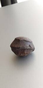 本物　シャーマンストーン　直径約3センチ　砂岩inヘマタイト　白亜紀　鉱物標本　検索)ボージーストーン