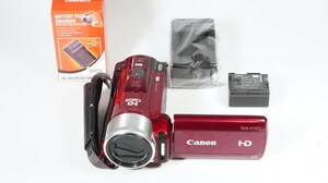 Canon キャノン iVIS HF M31 レッド 動作OK 1週間保証 /9071