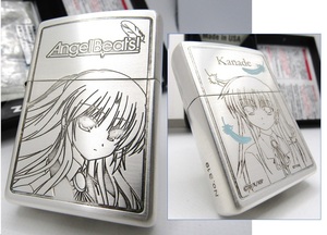 エンジェルビーツ Angel Beats! 立華かなで 両面 zippo ジッポ 2009年 未使用