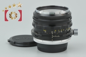 【中古】Nikon ニコン PC-NIKKOR 35mm f/3.5