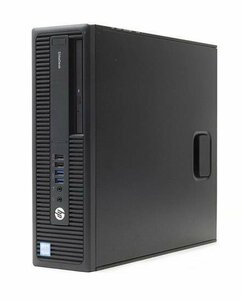 Windows11 Pro 64BIT HP EliteDesk 800 G2 SF Core i7-6700 4GB 新品SSD 256GB DVD Office付 中古パソコン デスクトップ