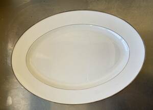 大皿　皿　洋食器　SANGO CHINA CHARLESTON7002　三郷陶器　昭和レトロ