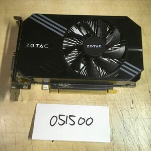 【送料無料】(051500C) ZOTAC GeForce GTX 1060 192Bit GDDR5 6GB グラフィックボード 中古品